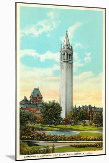 University Campanile, Berkeley, California-null-Mounted Art Print