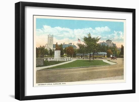 University Circle, Cleveland, Ohio-null-Framed Art Print