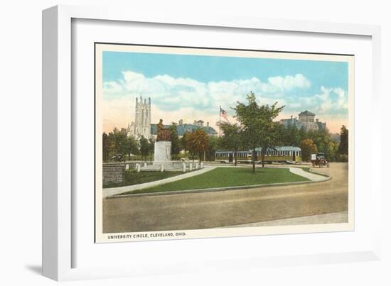 University Circle, Cleveland, Ohio-null-Framed Art Print