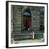 "University Club", August 27,1960-Norman Rockwell-Framed Giclee Print
