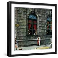 "University Club", August 27,1960-Norman Rockwell-Framed Giclee Print