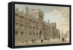 University College - Oxford-English School-Framed Stretched Canvas