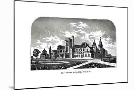 University College, Toronto, Canada, 19th Century-Tilton Waters-Mounted Giclee Print
