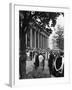 University Graduates Outside Sheffield City Hall, South Yorkshire, 1967-Michael Walters-Framed Photographic Print