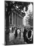 University Graduates Outside Sheffield City Hall, South Yorkshire, 1967-Michael Walters-Mounted Photographic Print