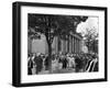 University Graduates Outside Sheffield City Hall, South Yorkshire, 1967-Michael Walters-Framed Photographic Print