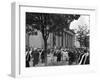 University Graduates Outside Sheffield City Hall, South Yorkshire, 1967-Michael Walters-Framed Photographic Print