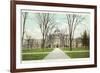 University Hall, Ann Arbor, Michigan-null-Framed Premium Giclee Print