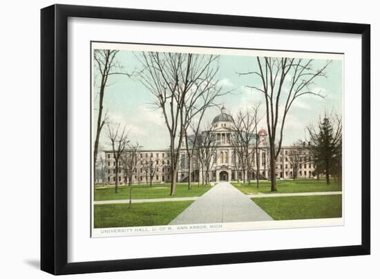 University Hall, Ann Arbor, Michigan-null-Framed Art Print