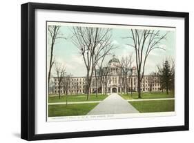 University Hall, Ann Arbor, Michigan-null-Framed Art Print