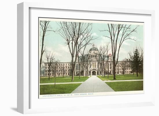 University Hall, Ann Arbor, Michigan-null-Framed Art Print