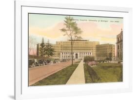 University Hospital, Ann Arbor, Michigan-null-Framed Premium Giclee Print