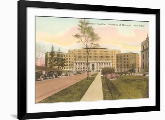 University Hospital, Ann Arbor, Michigan-null-Framed Premium Giclee Print