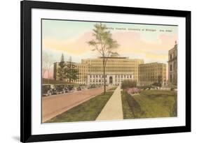 University Hospital, Ann Arbor, Michigan-null-Framed Premium Giclee Print