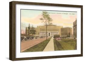 University Hospital, Ann Arbor, Michigan-null-Framed Art Print