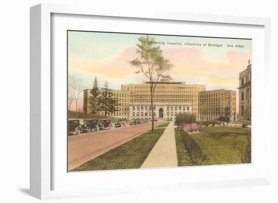 University Hospital, Ann Arbor, Michigan-null-Framed Art Print