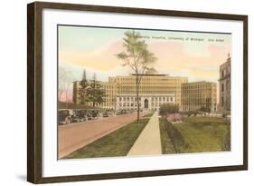 University Hospital, Ann Arbor, Michigan-null-Framed Art Print