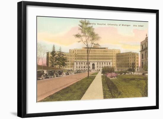 University Hospital, Ann Arbor, Michigan-null-Framed Art Print