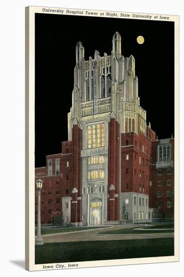 University Hospital Tower, Iowa City-null-Stretched Canvas