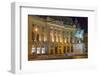 University Library and Statue of King Carol I, Bucharest, Romania, Europe-Rolf Richardson-Framed Photographic Print