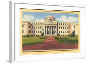 University Library, Columbia-null-Framed Art Print