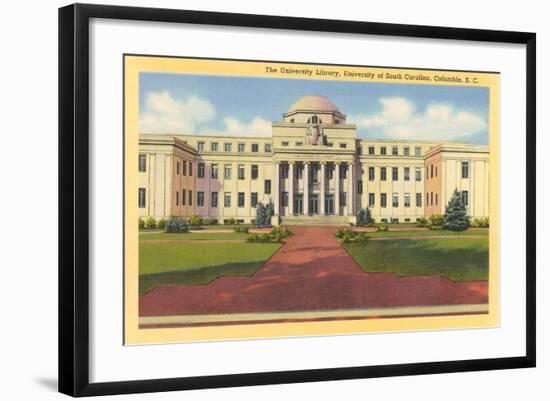 University Library, Columbia-null-Framed Art Print