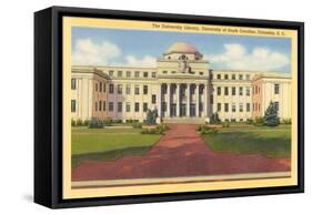 University Library, Columbia-null-Framed Stretched Canvas