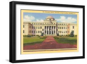 University Library, Columbia-null-Framed Art Print