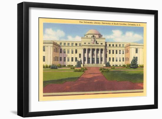 University Library, Columbia-null-Framed Art Print