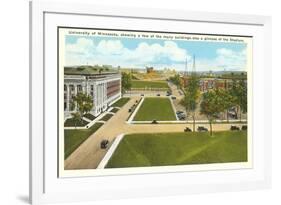 University, Minneapolis, Minnesota-null-Framed Premium Giclee Print