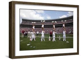 University Of Alabama Cheerleaders-Carol Highsmith-Framed Art Print