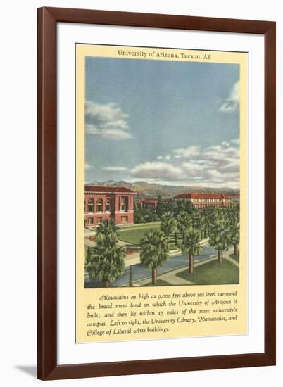 University of Arizona at Tucson-null-Framed Art Print