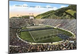 University of California Stadium, Berkeley-null-Mounted Art Print