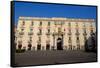 University of Catania, Piazza Universite, Catania, Sicily, Italy, Europe-Carlo Morucchio-Framed Stretched Canvas