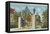 University of Chicago, Illinois-null-Framed Stretched Canvas