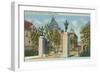 University of Chicago, Illinois-null-Framed Art Print