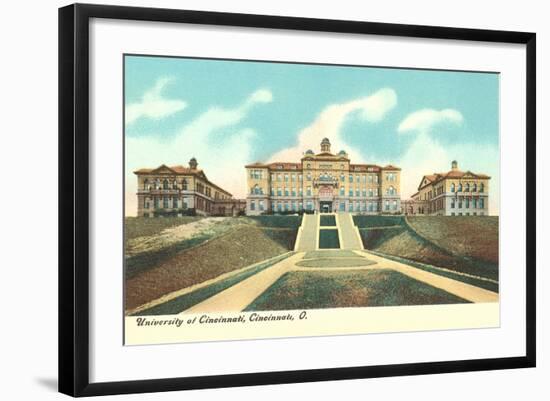 University of Cincinnati-null-Framed Art Print