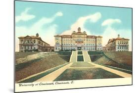 University of Cincinnati-null-Mounted Art Print