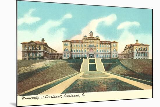 University of Cincinnati-null-Mounted Art Print