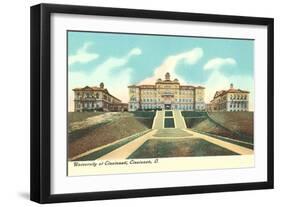 University of Cincinnati-null-Framed Art Print