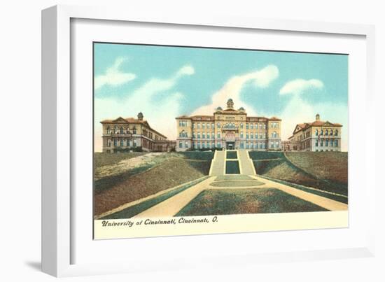 University of Cincinnati-null-Framed Art Print