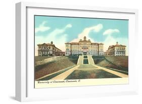 University of Cincinnati-null-Framed Art Print