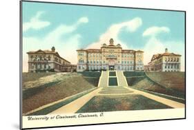 University of Cincinnati-null-Mounted Art Print
