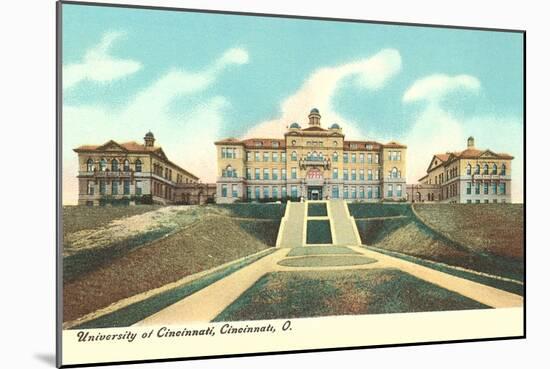 University of Cincinnati-null-Mounted Premium Giclee Print