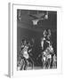 University of Kansas Basketball Star Wilt Chamberlain Playing in a Game-George Silk-Framed Premium Photographic Print