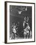 University of Kansas Basketball Star Wilt Chamberlain Playing in a Game-George Silk-Framed Premium Photographic Print