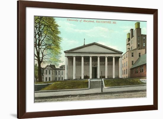 University of Maryland, Baltimore-null-Framed Art Print