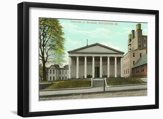 University of Maryland, Baltimore-null-Framed Art Print