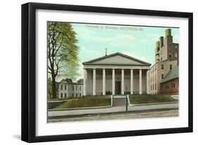 University of Maryland, Baltimore-null-Framed Art Print