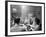 University of Michigan Medical School Students Playing a Game of Poker after Classes-Alfred Eisenstaedt-Framed Photographic Print